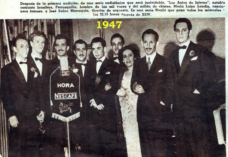 NOTICIAS Y EFEMERIDES MUSICALES Y DEL CINE JOSÉ SABRE MARROQUÍN, UN 20