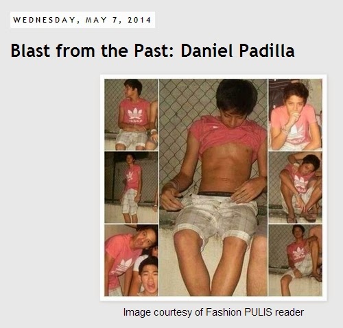 Daniel Padilla blast from the past photo