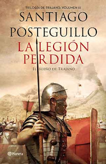 Portada La legión Perdida de Santiago Posteguillo