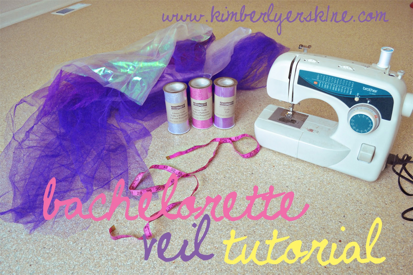 Little Fierce Mama Diy Bachelorette Sy Veil Tutorial As The Bachelorette Party Series Continues I M Sharing My Next Diy Tuorial On How To Make A Fun And Sy Veil