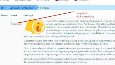 cara upload lembar kerja moda daring lms guru pembelajar