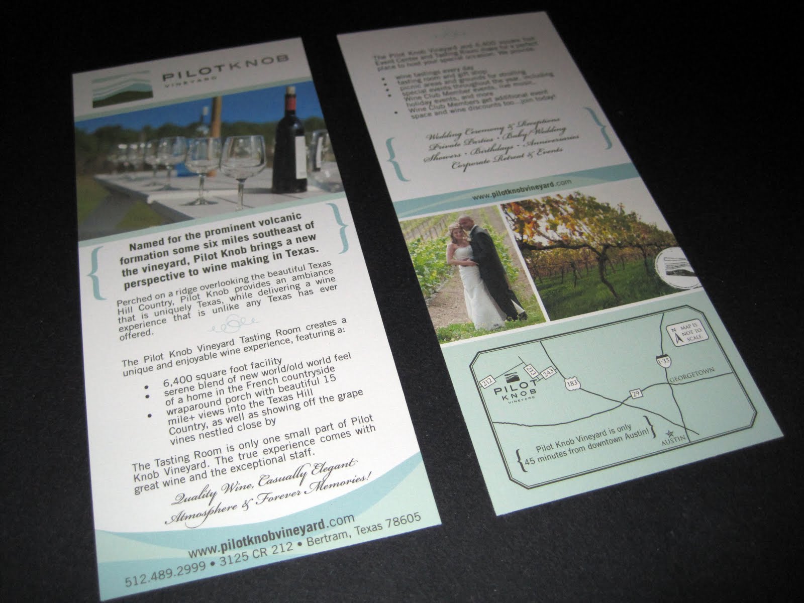 The Inviting Pear Photoblog Business Collateral for Pilot Knob Vineyard