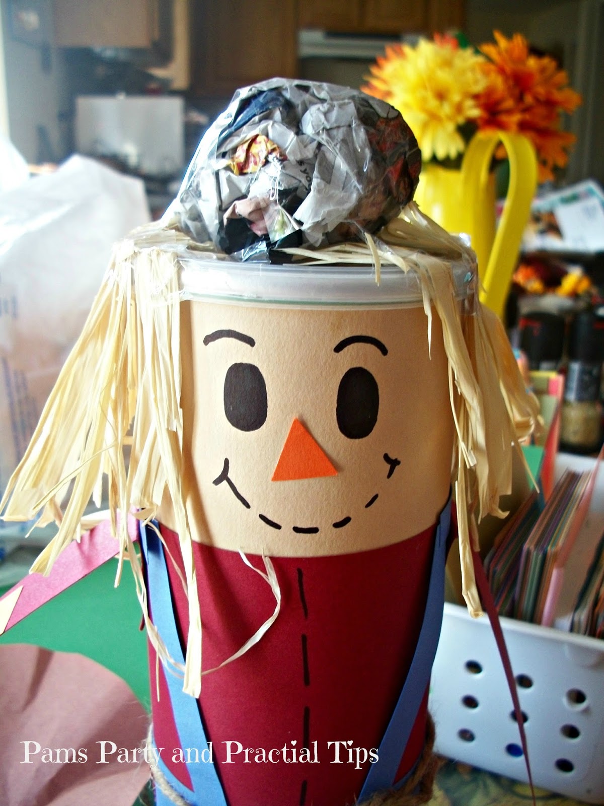 How to make a scarecrow hat
