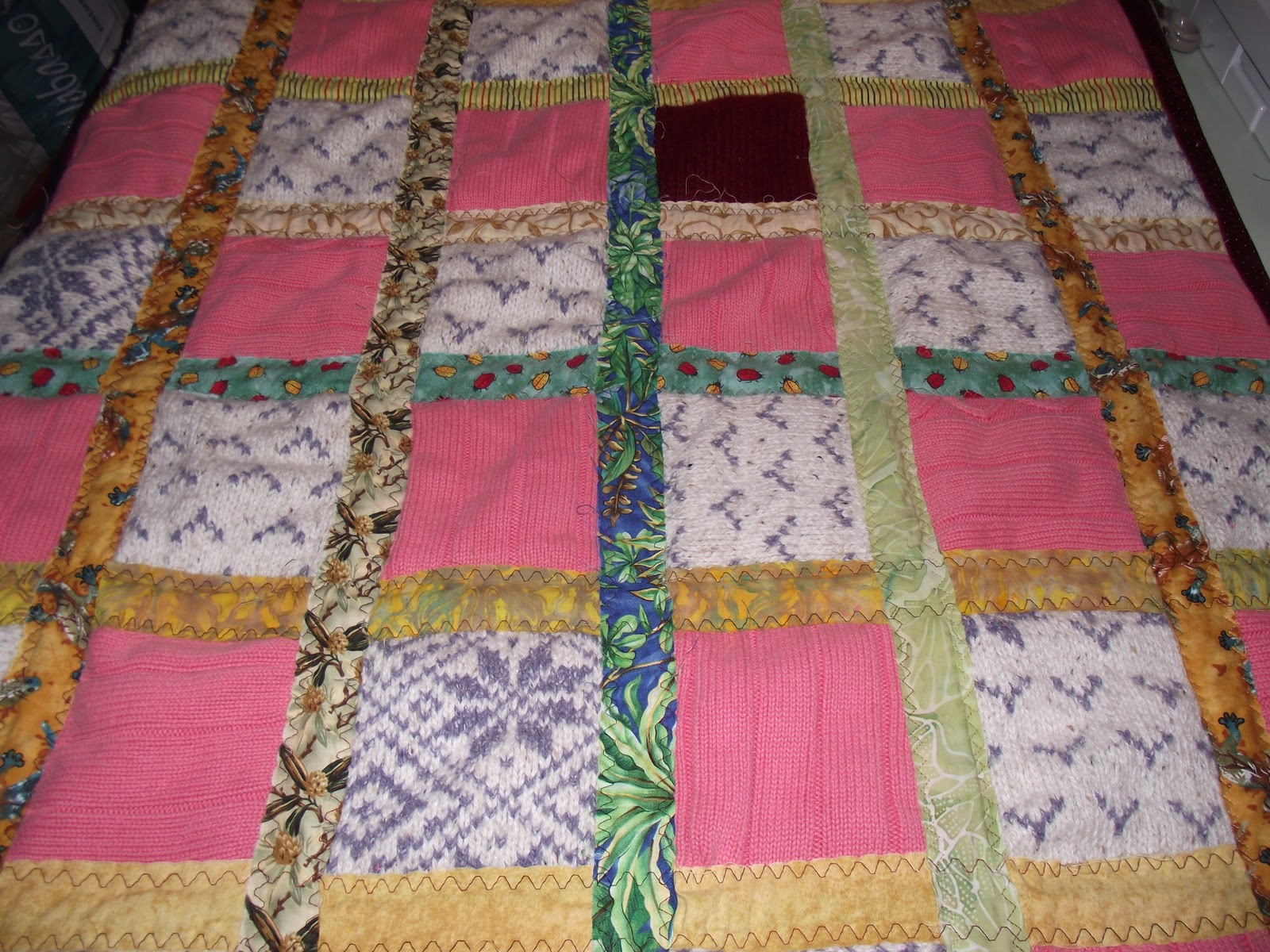 Turning Clothing Into Quilts