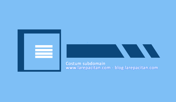 Custom Subdomain Untuk Blogger