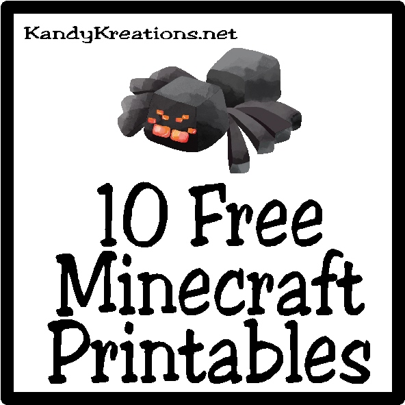 Minecraft printables, Minecraft party, Minecraft party decorations