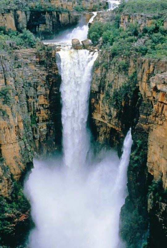 Kakadu National Park, Alligator Rivers Region, Northern Territory Jim Jim Falls during the wet season, Kakadu National Park, Australia-Kakadu National Park, Alligator Rivers Region, Northern Territory