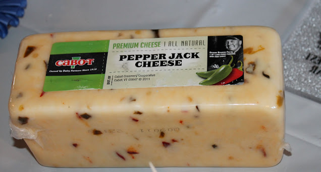 Cabot Cheese pepper jack cheese celebrates a local farmer.