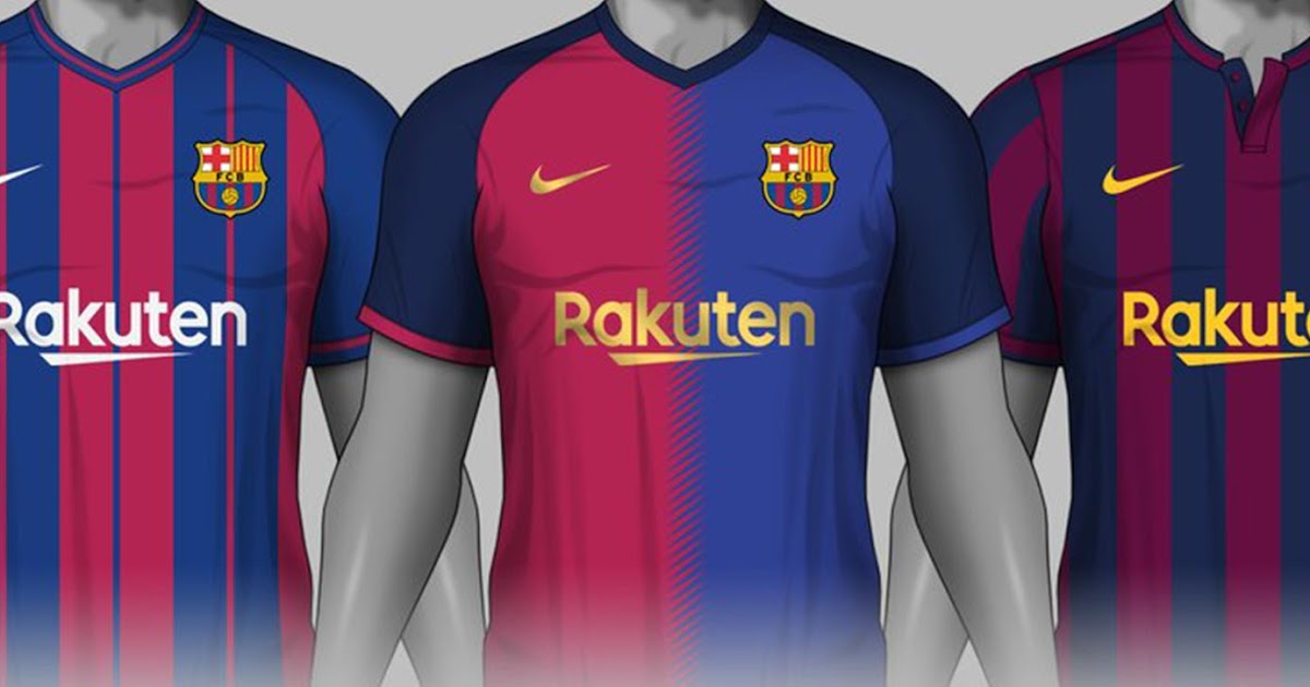 3 Amazing Nike FC Barcelona Home Kit Concepts By Carrino - Footy Headlines