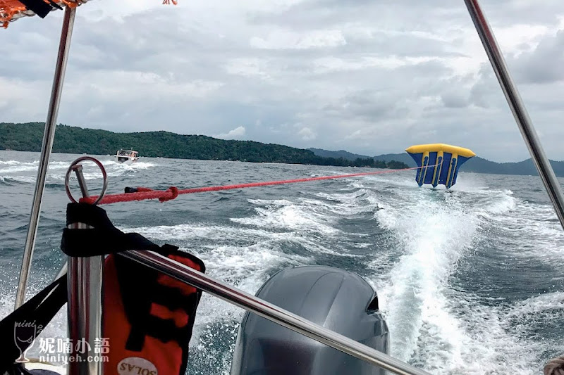 【沙巴跳島推薦】沙比島 & 馬奴干島。拖曳傘、香蕉船水上活動初體驗 【沙巴跳島推薦】沙比島 & 馬奴干島。拖曳傘、香蕉船水上活動初體驗