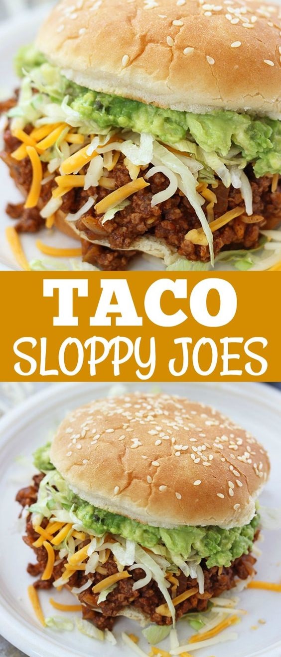 Taco Sloppy Joes