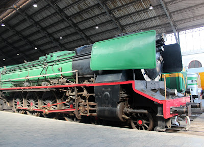 Tren antiguo. Museo del Ferrocarril de Madrid