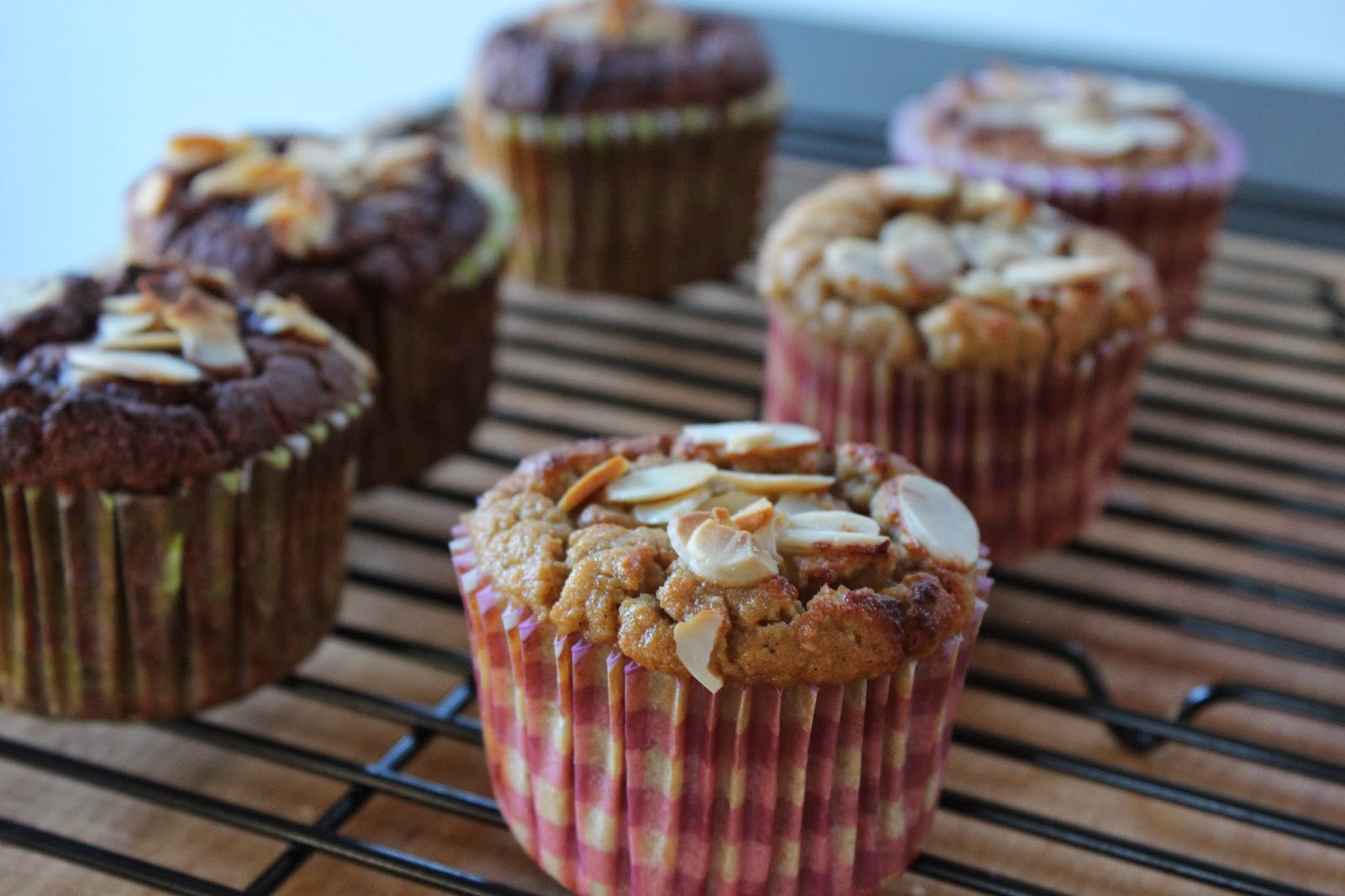 Banana Almond Meal Muffins