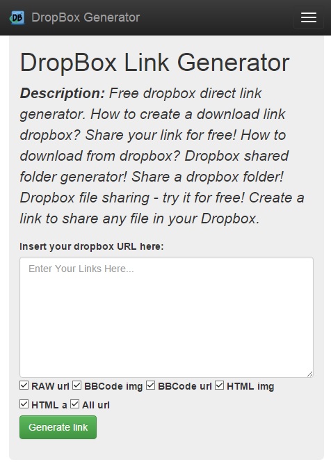 Dropbox Link Generator | windows to moja pasja system kali linux też Dropbox Link Generator | windows to moja pasja system kali linux też