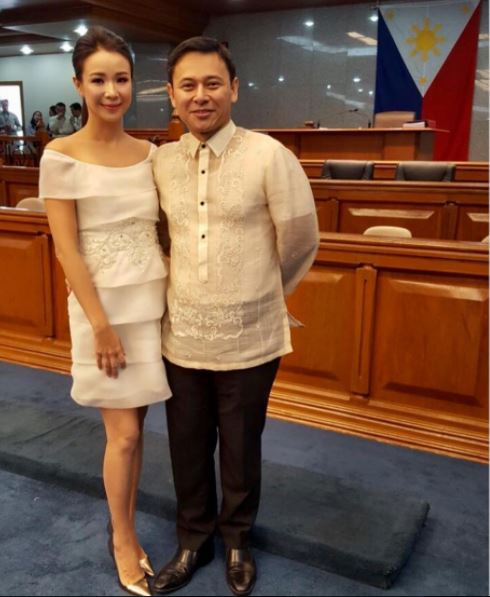 Sonny Angara and Tootsy SONA 2017 Sonny Angara and Tootsy SONA 2017