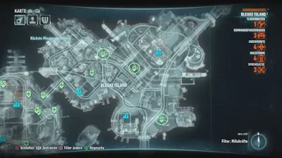 Batman Arkham Knight, Campaign For Disarmament, Bleak Island, Bomb Locations map