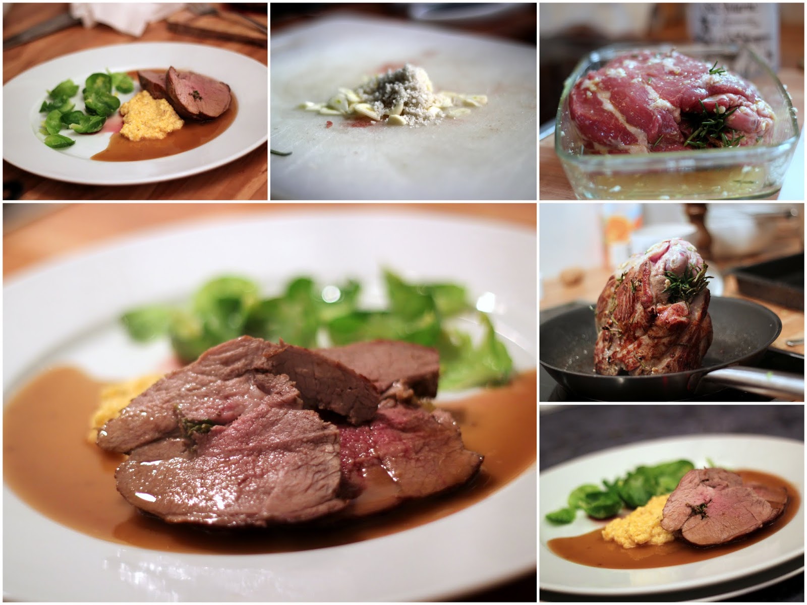 Osterrezept: Geschmorte Lammkeule mit Bramata und Rosenkohlblättchen | Arthurs Tochter Kocht by Astrid Paul Osterrezept: Geschmorte Lammkeule mit Bramata und Rosenkohlblättchen | Arthurs Tochter Kocht by Astrid Paul