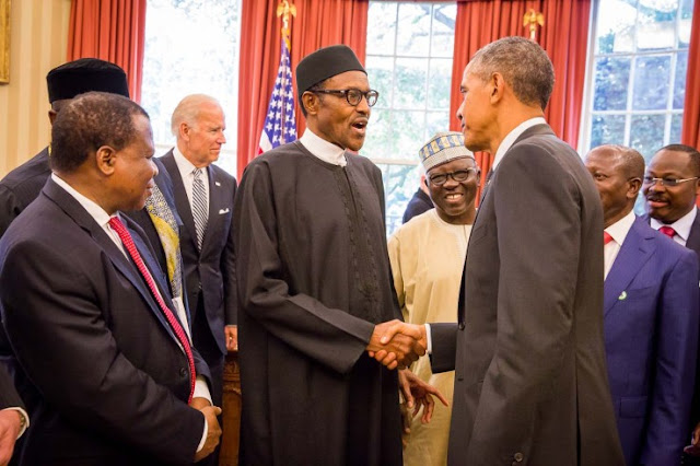 presiedent muhammadu buhari meets president obama