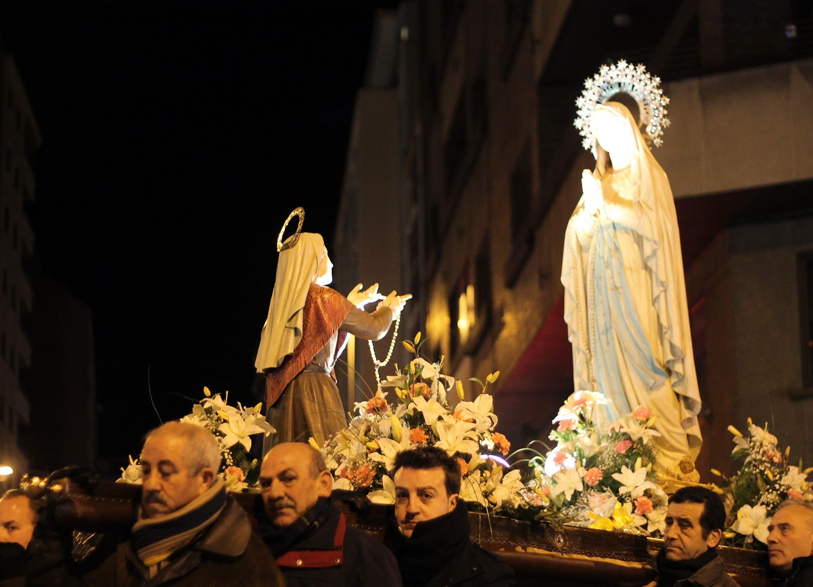 REPORTAJE Procesión de Nuestra Señora de Lourdes