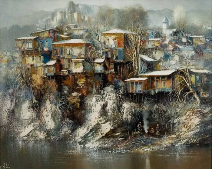 Грузинский художник. Важа Месхи