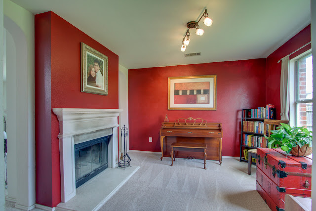 Homes in Little Elm with a fireplace