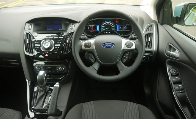 Ford Focus Electric cockpit