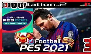 تحميل لعبة PES 2021 PS2 Iso بيس 21 بلايستيشن 2 تعليق عربي