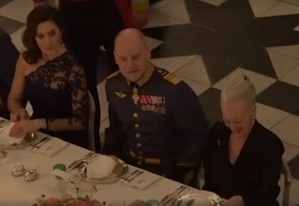 Queen Margrethe gave a dinner in honour of the Armed