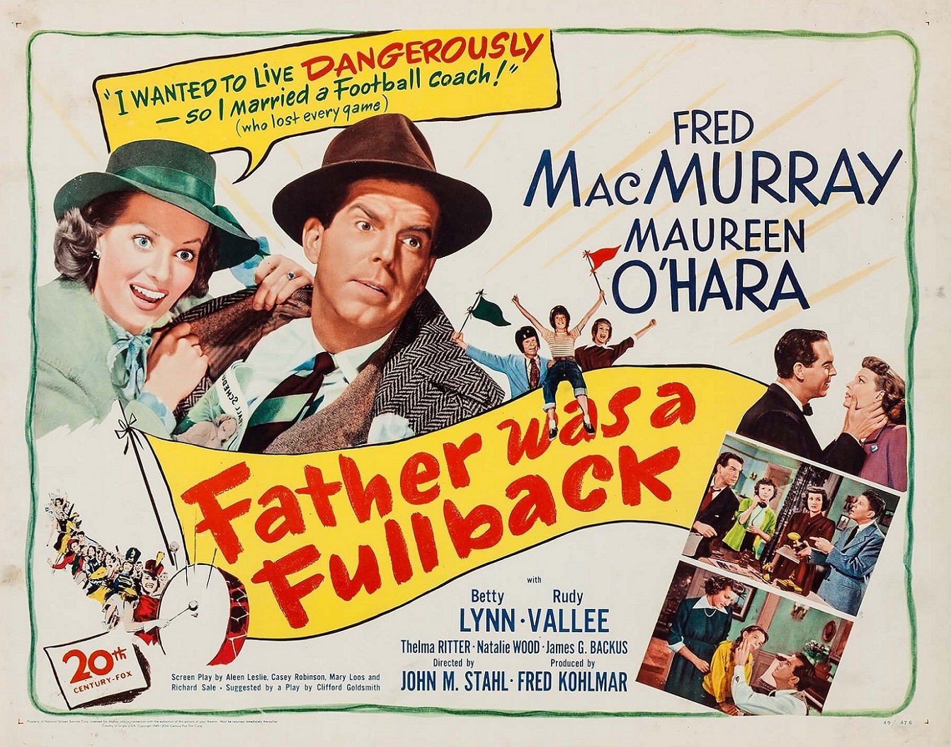FATHER WAS A FULLBACK (1949) WEB SITE