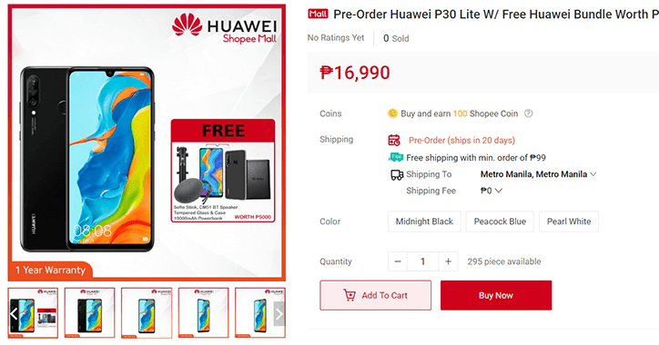 Huawei P30 Lite specs - PhoneArena