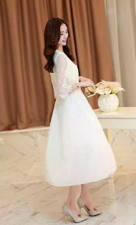 Menyulap Long Dress Korea Terbaru Jadi Busana Muslim Cara Mneyulap Dress Korea Jadi Busana Muslim Keren