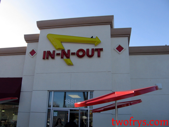 Two Frys INNOUT BURGER Livermore, CA