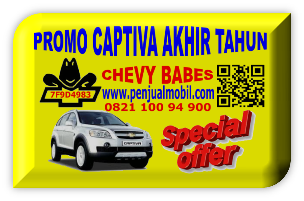 Promo Chevrolet Captiva Akhir Tahun 0821 100 94 900 | NISSAN JAKARTA