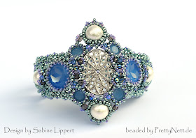 Bracelet "Lady Sybil" beaded by PrettyNett.de