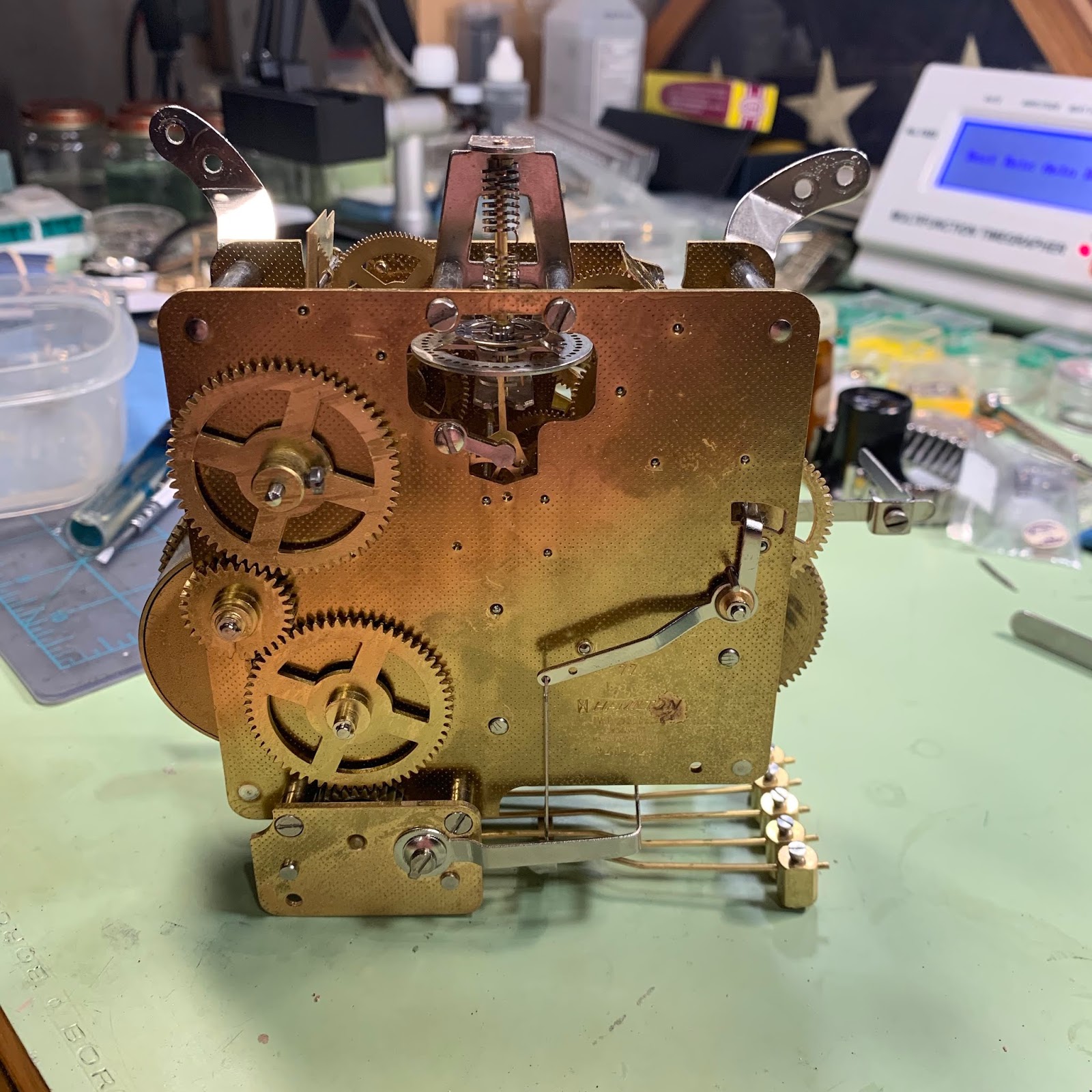 Hamilton Clock 340020 Manual