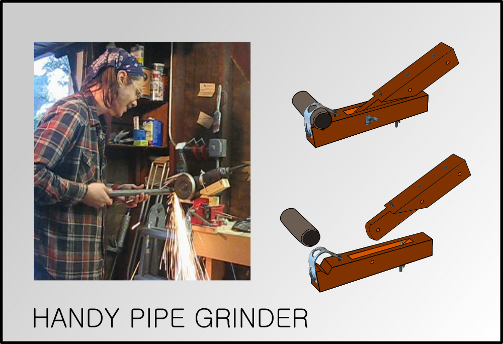 Handyman Kevin PipeEnd Grinding Jig