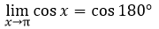limit cos