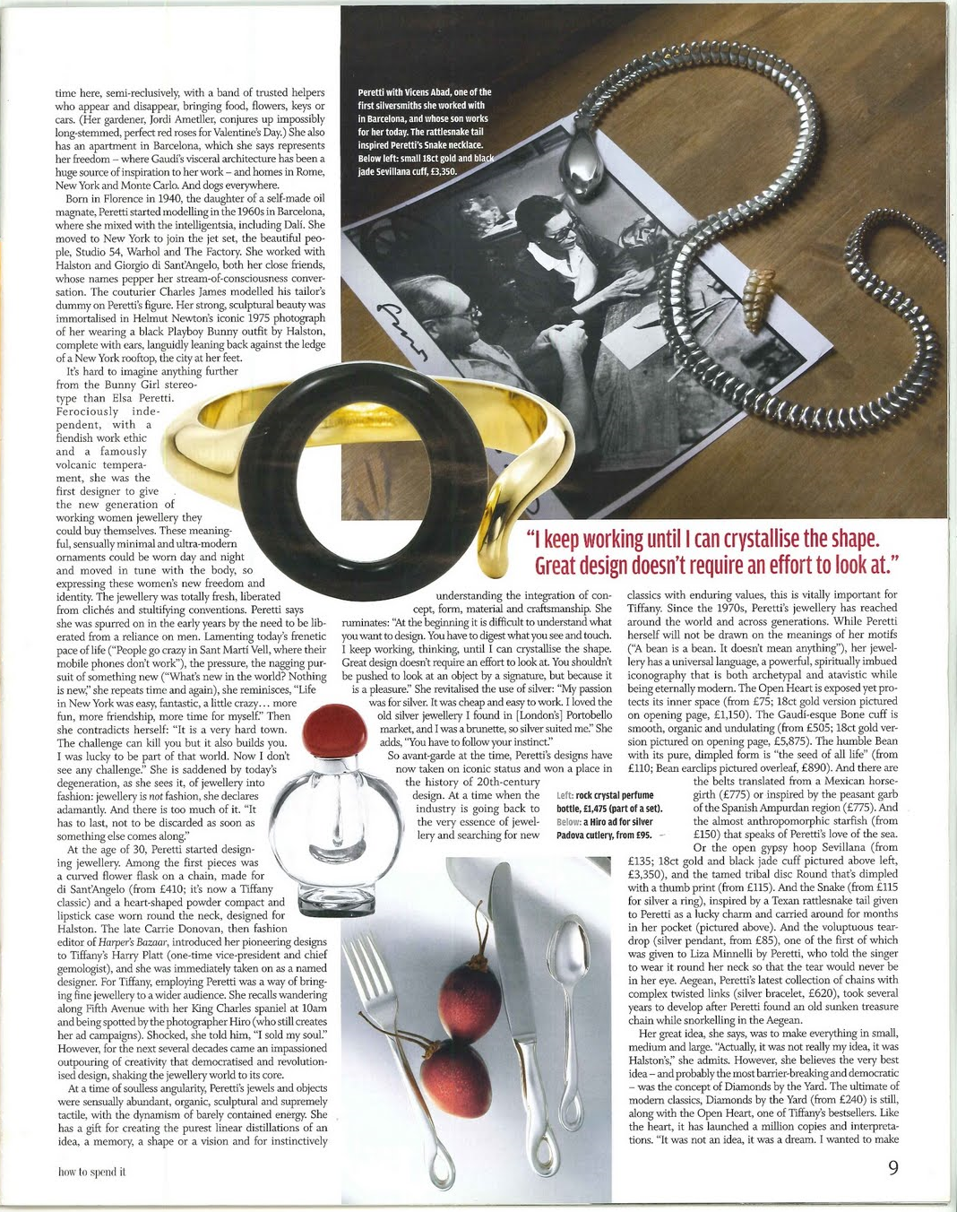 Elsa Peretti Scorpion Necklace which she designed for Tiffany & Co. in 1979