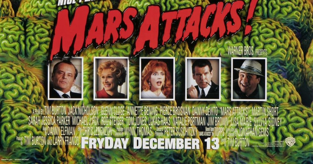 Movie Review "Mars Attacks!" (1996) Lolo Loves Films