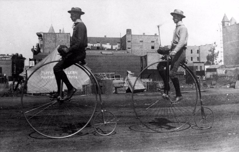 Penny Farthing  Cycling Through Time in Captivating Vintage Photographs - 96