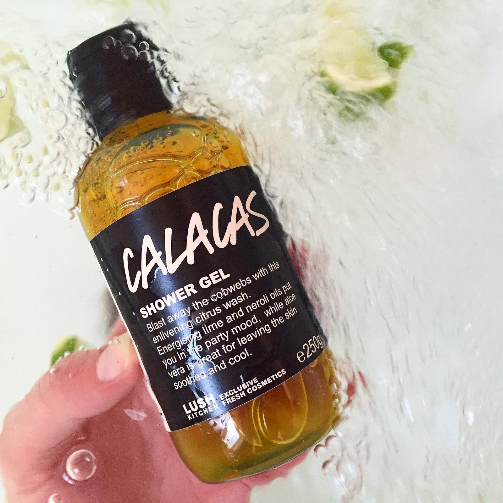 All Things Lush UK Calacas Shower Gel