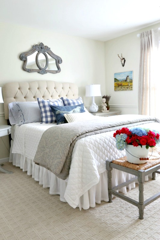 99  Blue and white guest bedroom ideas for Small Space