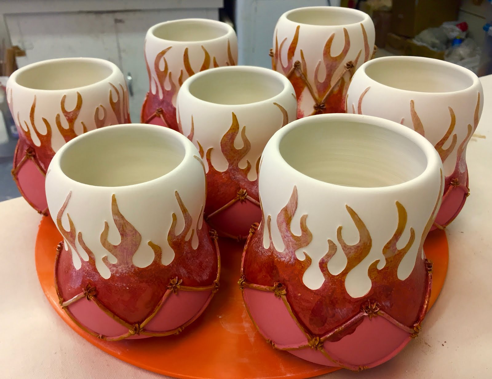 Clay Work in Progress