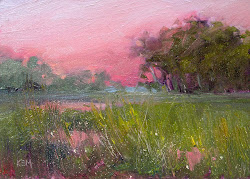 oil painting marsh sunrise paintings landscape simple limited palette 5x7 abstract pastel visit beach mountain karen
