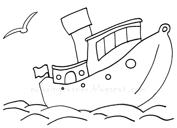 sailboat coloring pages printable - photo #17