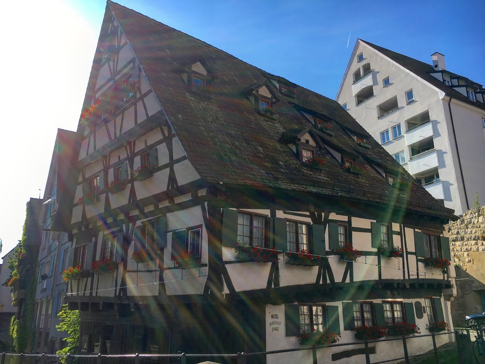 Schiefes Haus Most Crooked Hotel In The World Ulm Germany