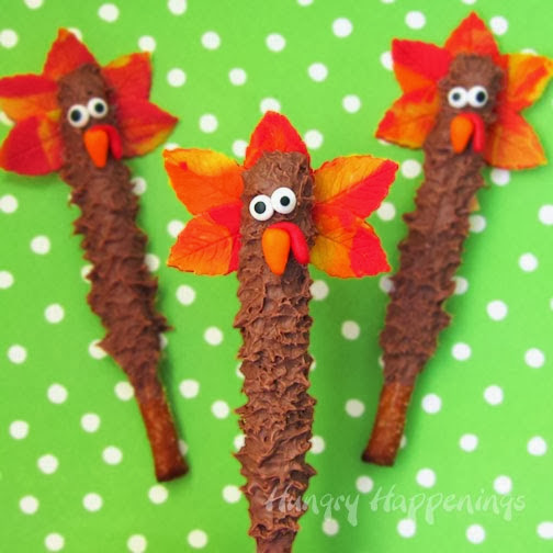 Be Different...Act Normal: Turkey Pretzels [Thanksgiving Treat for Kids]