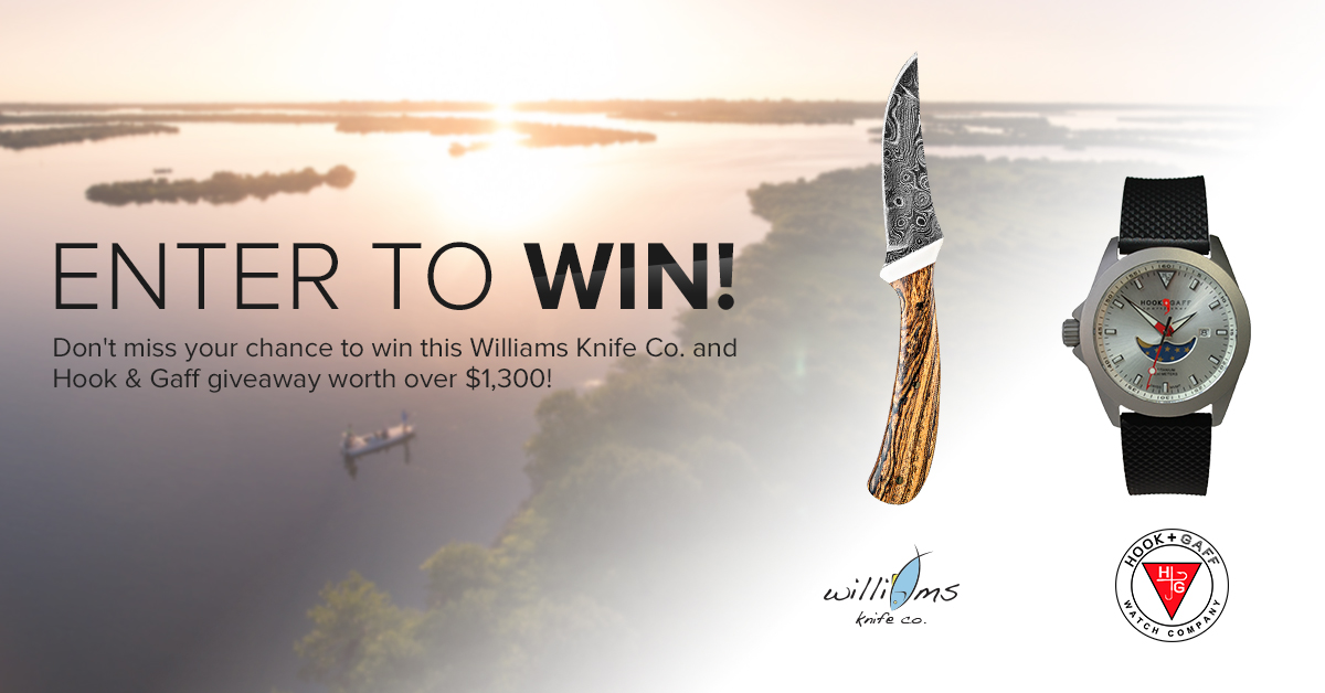 The Fiberglass Manifesto Hook + Gaff X Williams Knife Co. Giveaway