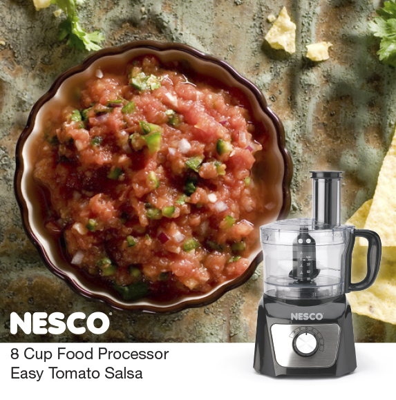 Nesco Blog NESCO 8 Cup Food Processor Easy Tomato Salsa