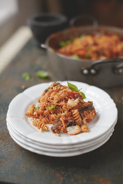 Recipe for Jamie's Oliver's Happiness Pasta from Everyday Super Food